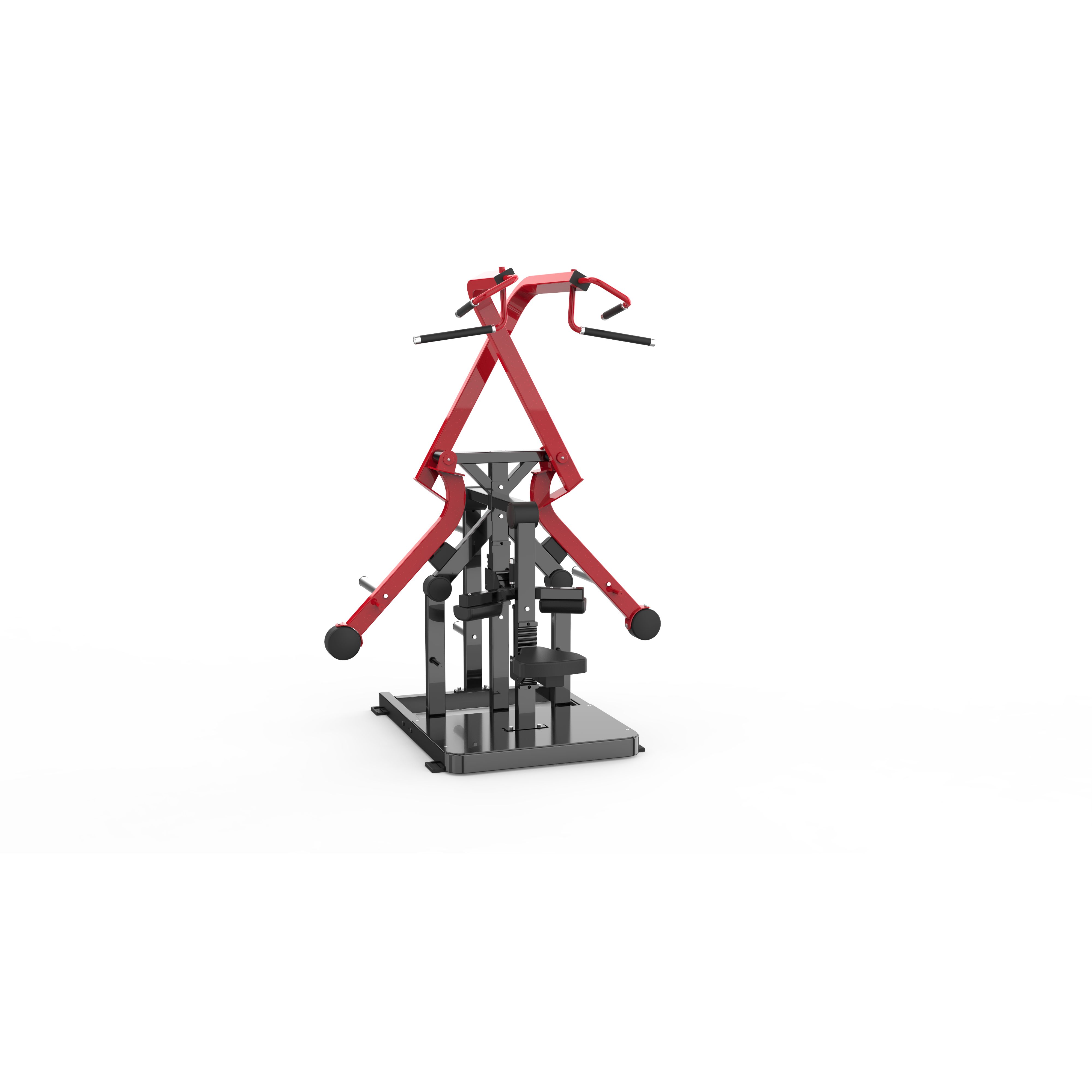 Latzug "Cross" | Premium Plate Loaded
