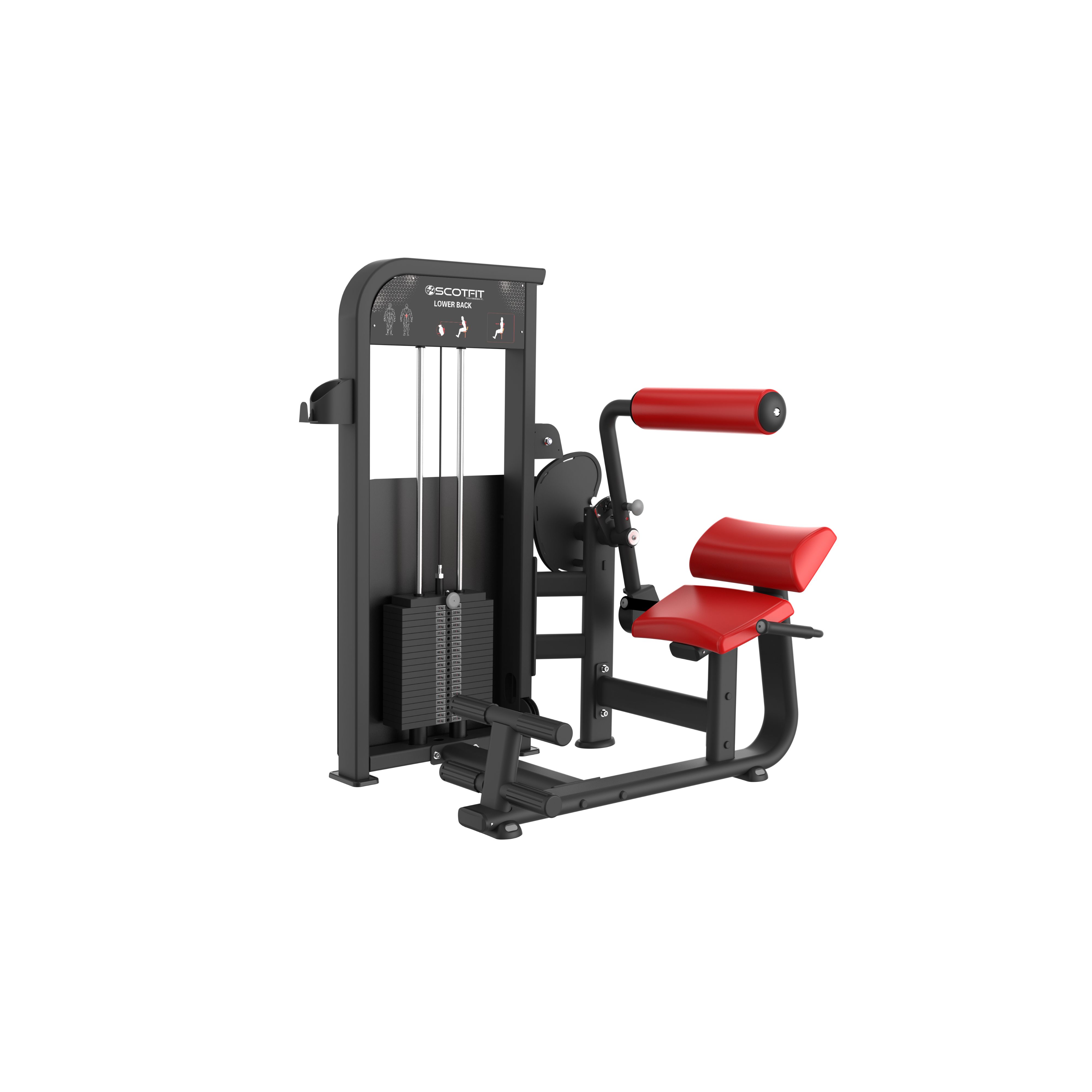 Atomic Series Lower Back | Rückenmaschine x 100 kg
