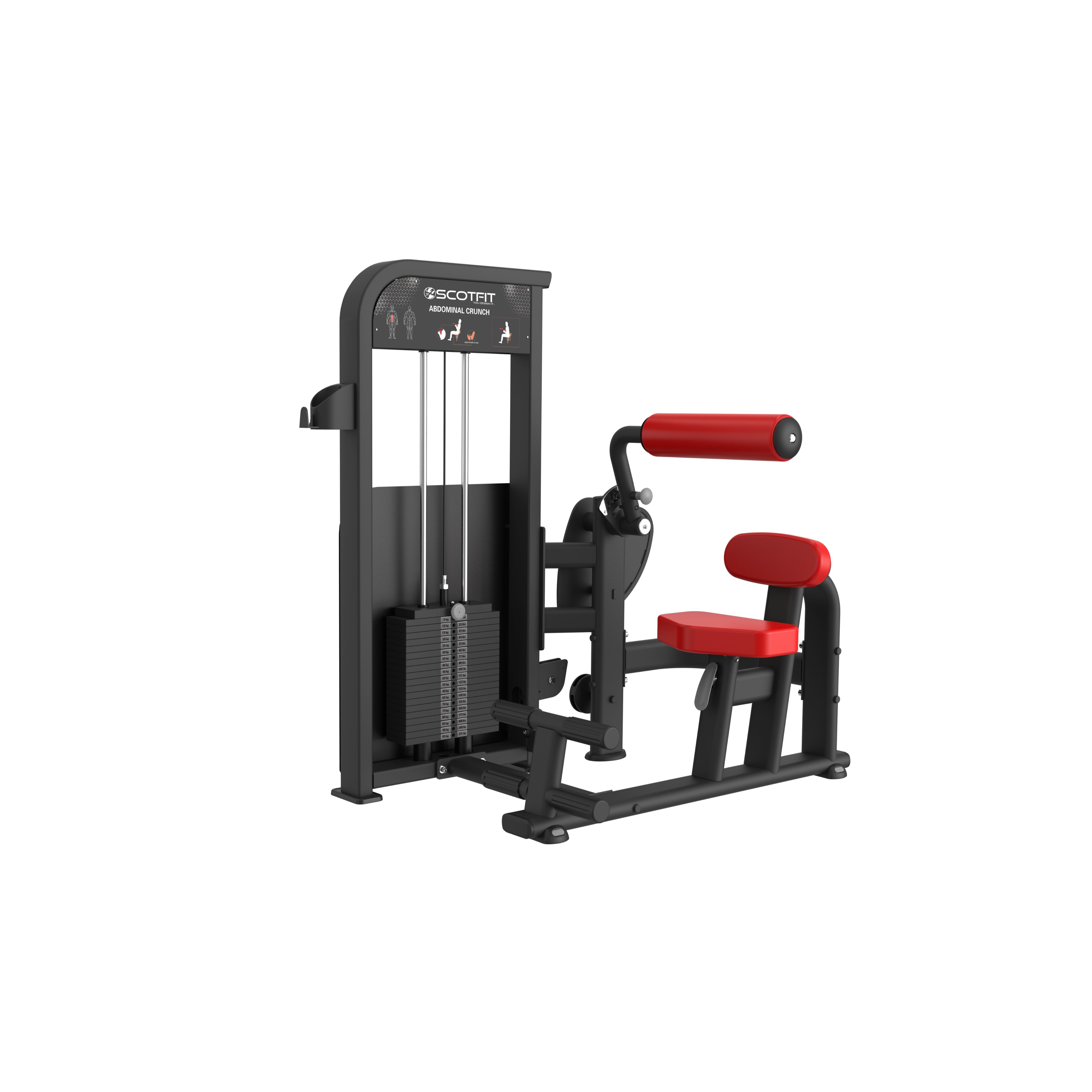 Atomic Series Abdominal Crunch | Bauchmaschine x 80kg