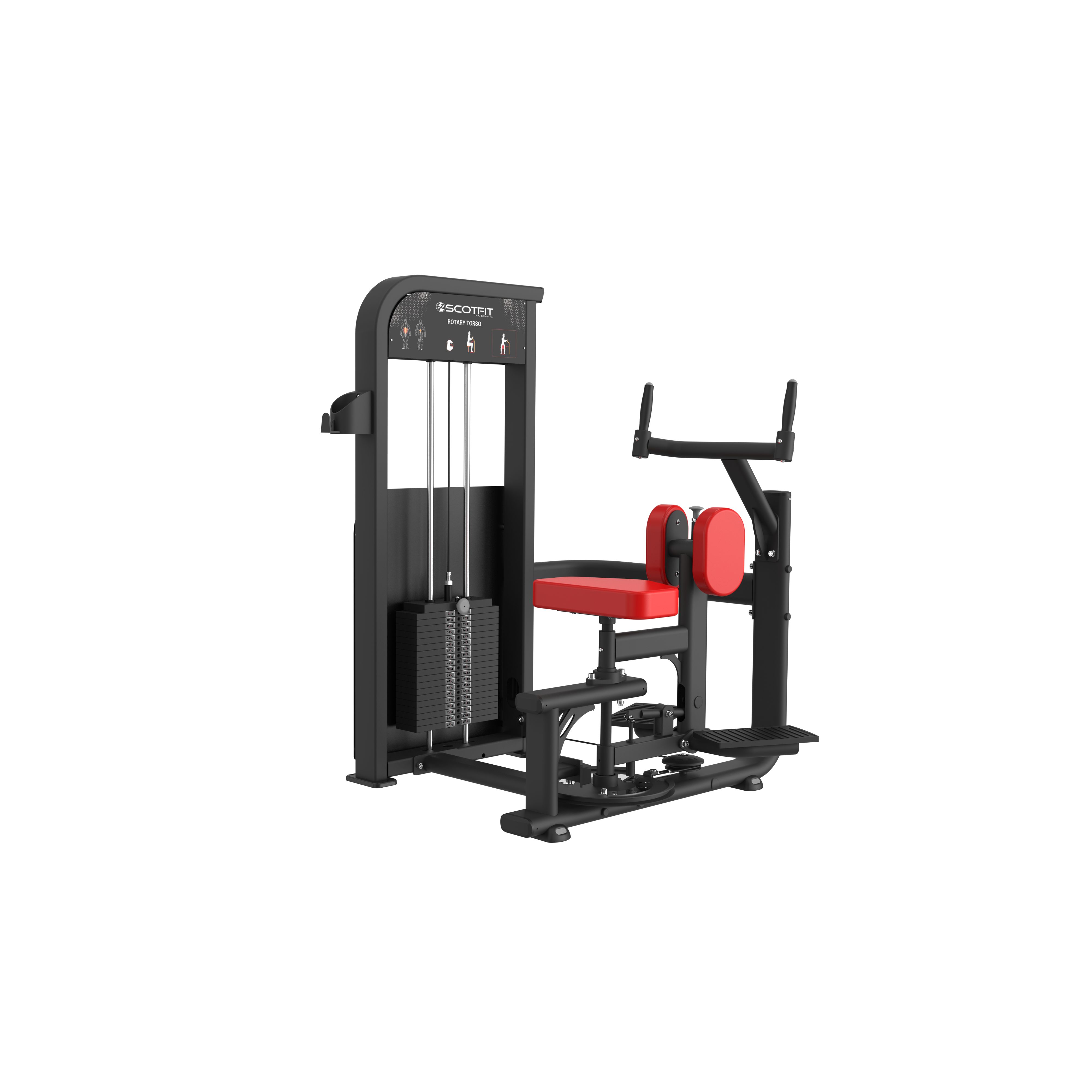 Atomic Series Rotary Torso | Rotationsmaschine x 80kg